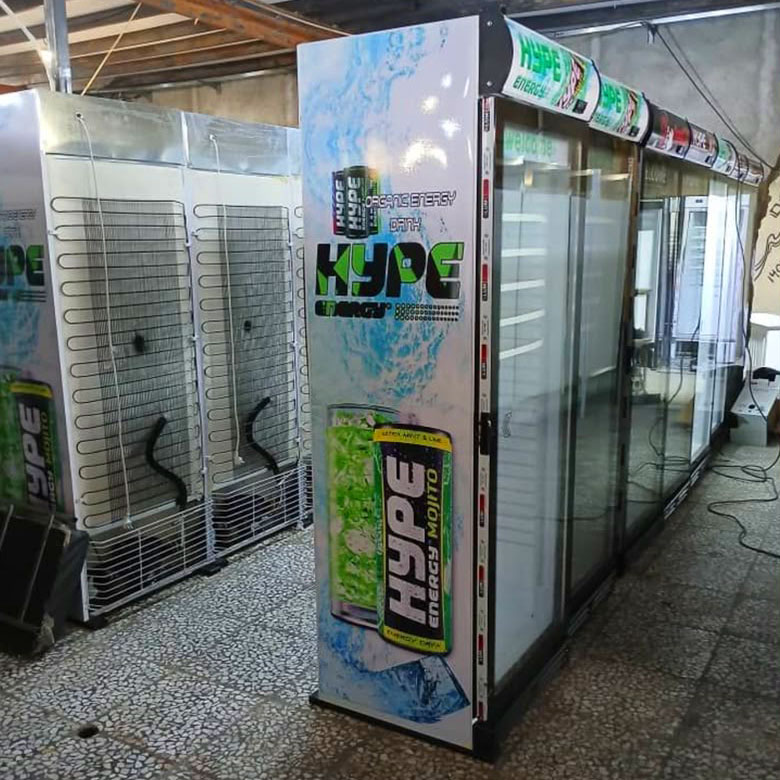 قیمت یخچال نوشابه ایستاده نوشیدنی دیجی کالا دیوار دست دوم مدل Hype energy mojito